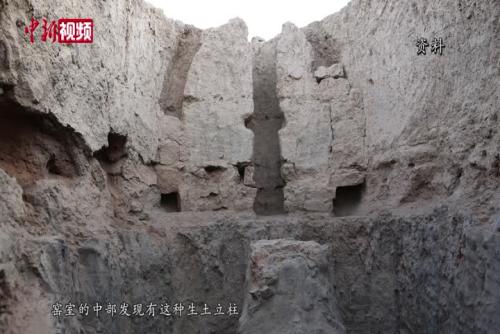 新疆首次发现生土立柱式唐代窑址