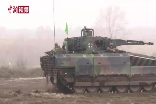 第一批烏軍抵德 準備接受步兵戰車培訓