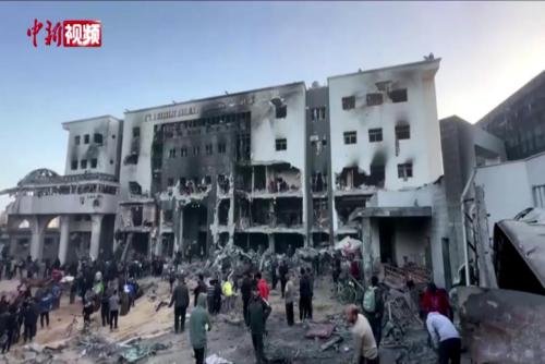 世卫组织：以色列军队已摧毁加沙希法医院