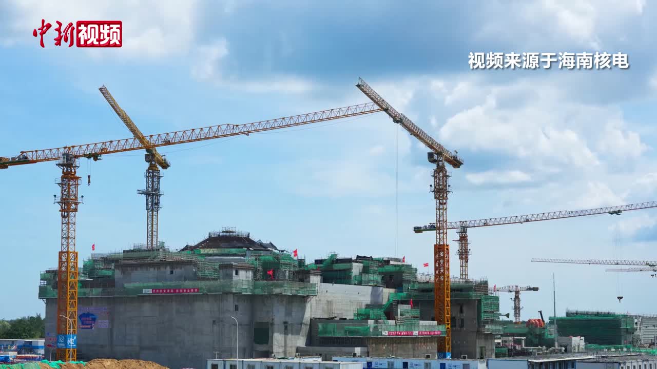 “玲龙一号”全球首堆工程有序推进 已进入内部安装高峰期-中新网