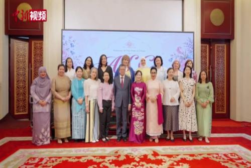 東盟駐華大使夫人及女性外交官舉行茶敘