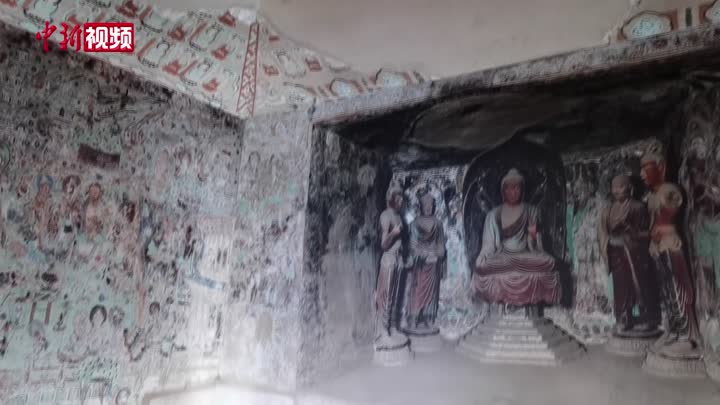 兰州敦煌艺术馆改造亮相：1:1复制洞窟 高清壁画成亮点