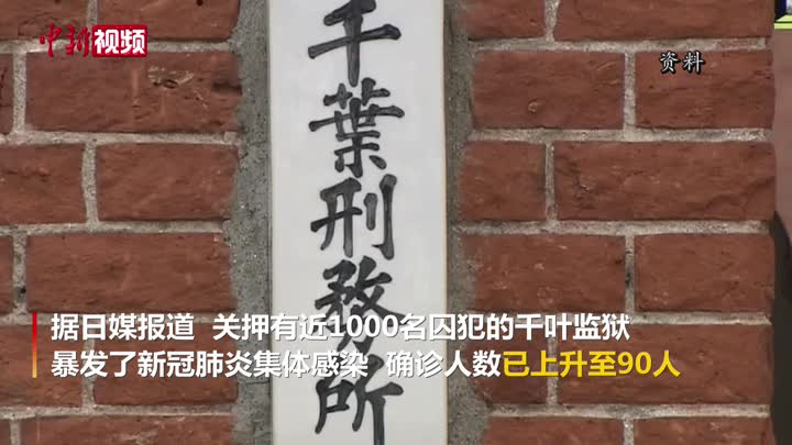 日本一监狱暴发新冠集体感染确诊人数上升至90人