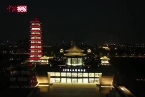扬州中国大运河博物馆亮灯