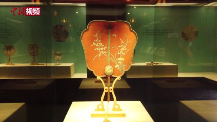 近80件中国古代扇面和成扇在沈阳故宫展出-中国新闻网