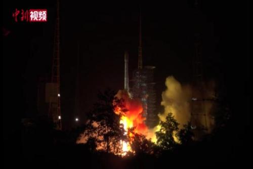 中國成功發射中星9B衛星