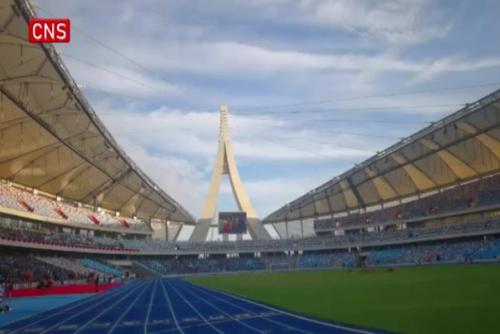 China-aided national stadium put into use in Cambodia