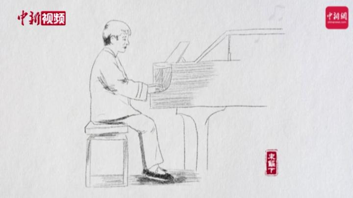 清华大学保洁阿姨自学钢琴 弹奏《我的中国心》