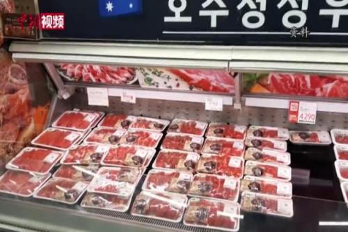 韓國部分肉價暴漲