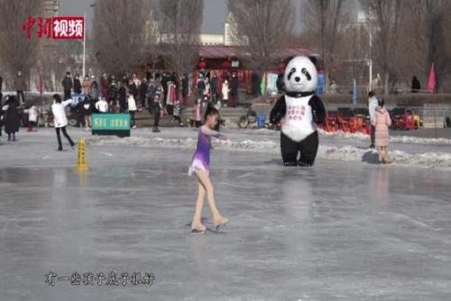 新疆花样滑冰爱好者