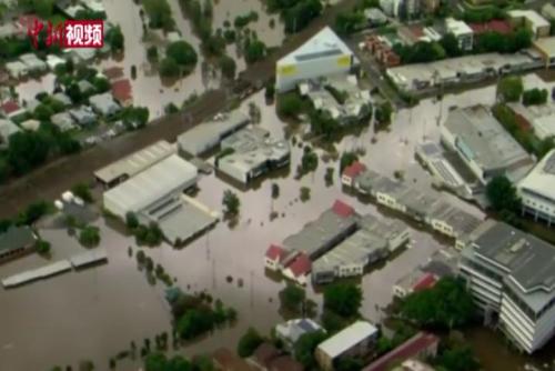 洪水襲擊澳大利亞昆士蘭州