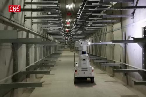 Camera-empowered robot to serve utility tunnel inspection in Tianjin