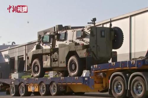 澳大利亞向烏克蘭運送澳產裝甲車