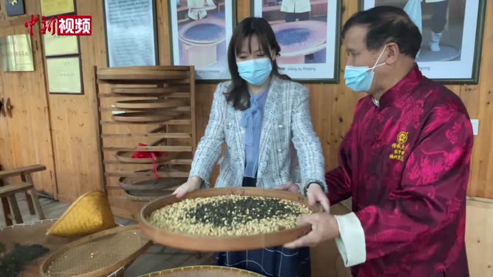 台胞体验福州茉莉花茶制作工艺 冀两岸携手创新