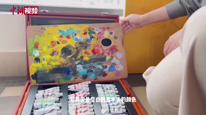 【上海战疫】上海一年轻妈妈在抗原试剂盒上模仿世界名画
