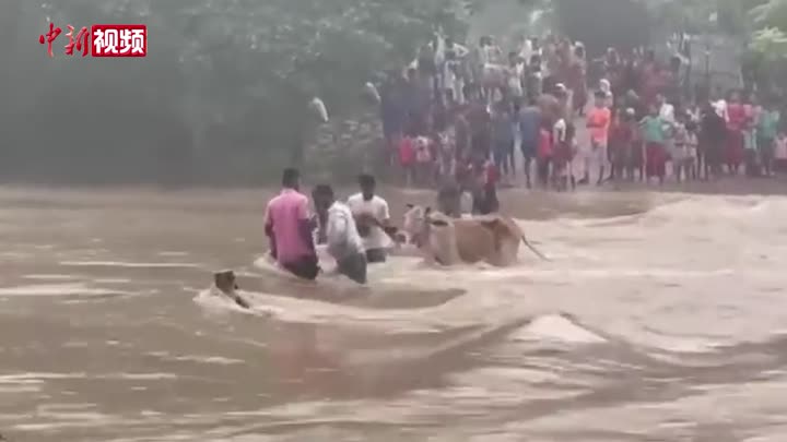 印度阿萨姆邦洪水造成5.7万人受灾