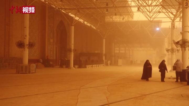 伊拉克一个多月遭遇9次沙尘暴 上千人因呼吸系统问题住院
