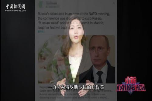 小新Talkshow：北约峰会上的“俄罗斯沙拉”火了，外媒有点慌