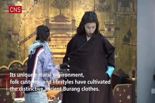 Burang clothes in Tibet: traditional costumes with  more than 1,000 years