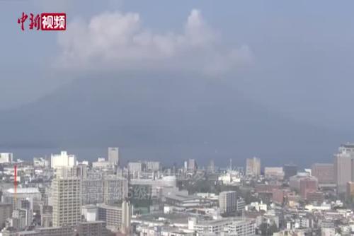 日本櫻島火山山體膨脹停滯