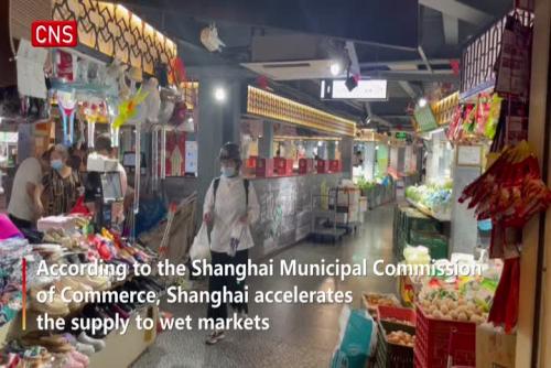 Wet markets in Shanghai reopened