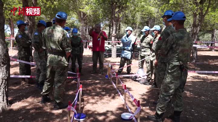 中國第二十一批赴黎維和多功能工兵分隊開展掃雷排爆專業資質培訓