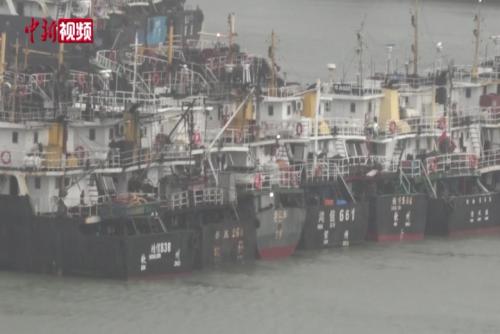 受台风“奥鹿”影响：琼州海峡全线停运 海南渔船回港避风
