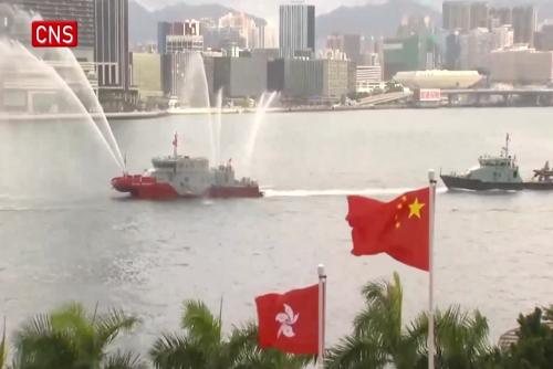 Hong Kong, Macao hold flag-raising ceremonies to celebrate National Day