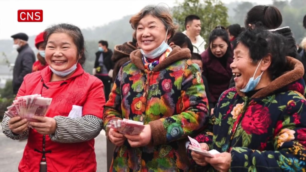 Pioneer of China's rural reform distributes dividends in Chongqing