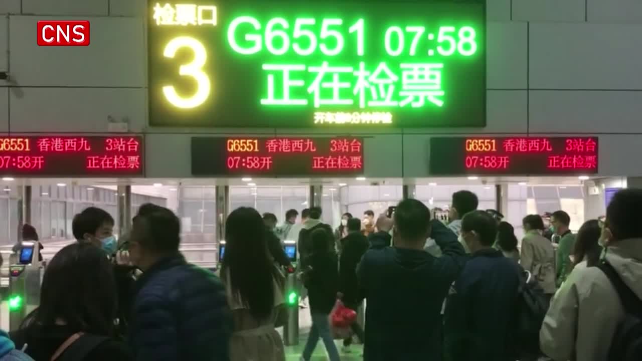 Mainland, HK resume high-speed trains