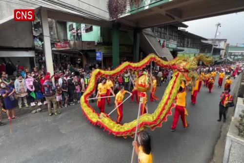 Philippines celebrates Chinese Lunar New Year with colorful parade