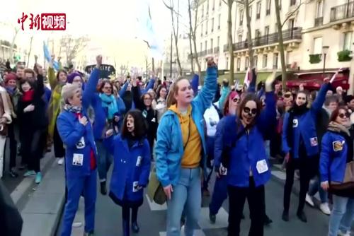 法国逾百万人再度示威游行反对退休制度改革