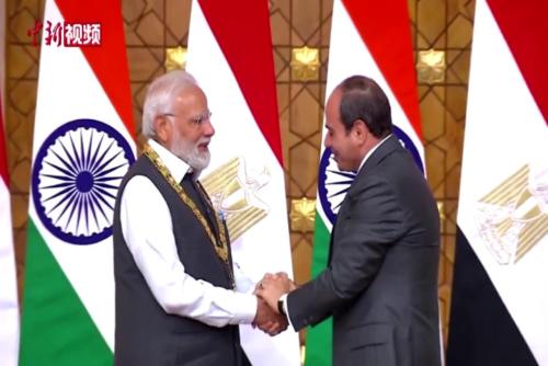埃及與印度將兩國關系提升為戰略伙伴關系