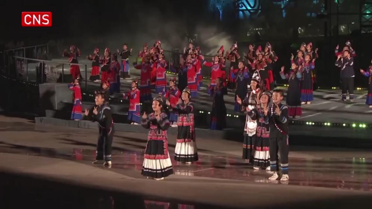 Children from China's once poverty-stricken areas stun world with beautiful songs