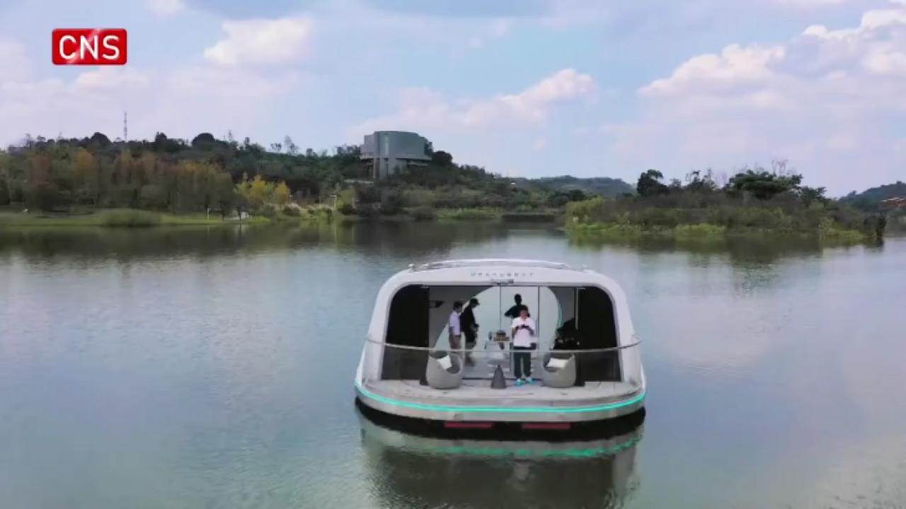 First L4 autonomous driving boat debuts in Chongqing