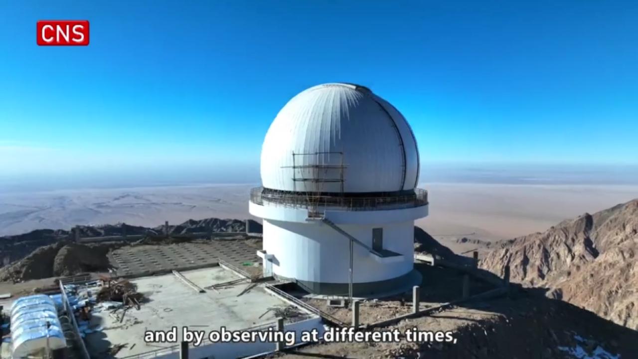 China's wide-field survey telescope put into operation
