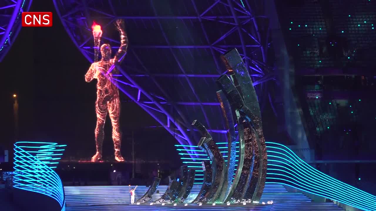 Cauldron lit at Hangzhou Asian Games opening ceremony