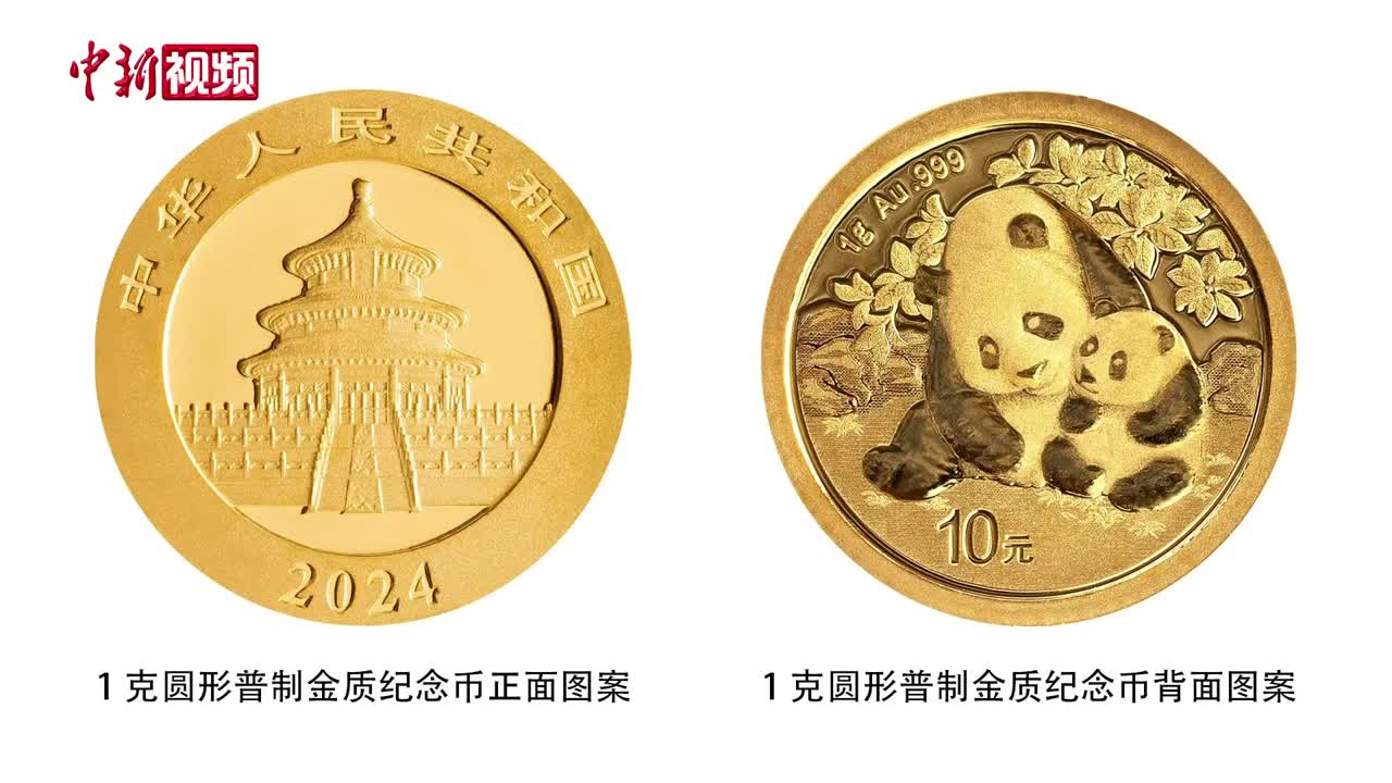 央行将于10月30日发行2024版熊猫贵金属纪念币一套-中国新闻网