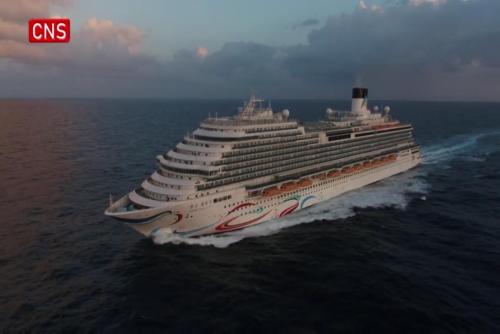 China's first homegrown large cruise ship delivered