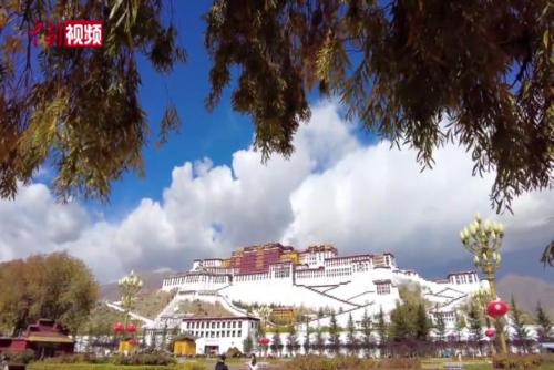 西藏拉薩初冬色彩斑斕