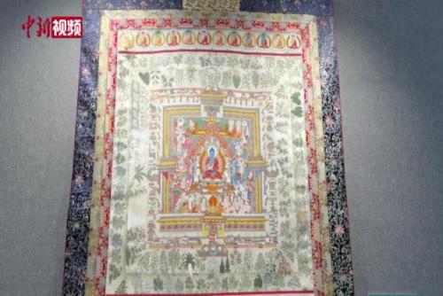 藏医唐卡精品展亮相西藏文化博物馆