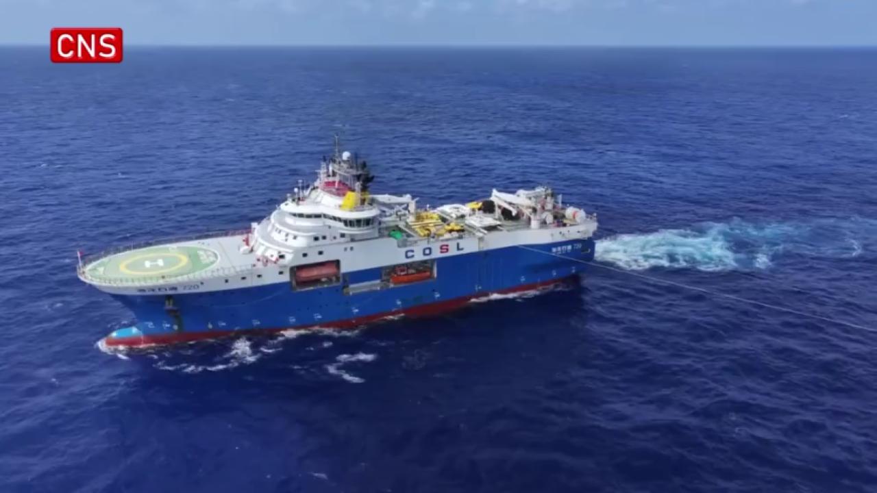 China completes first 3,000-meter ultra-deep-water seismic exploration