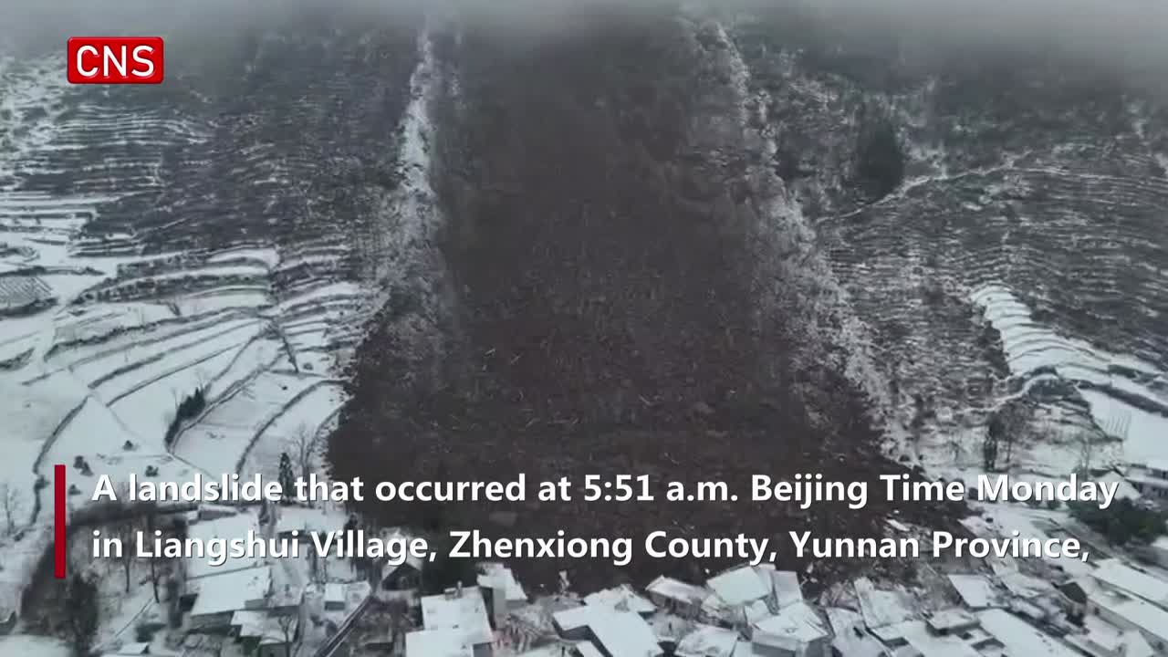 47 buried in southwest China's landslide