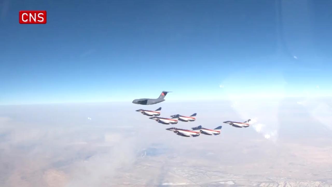 China's PLA aerobatic team to perform at world defense show in Saudi Arabia