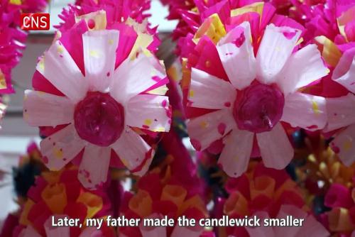 Flower candles in SW China see sales surge as Spring Festival approaches