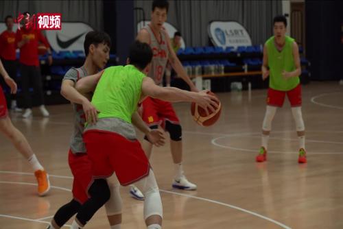 中國男籃西安備戰亞洲杯預選賽