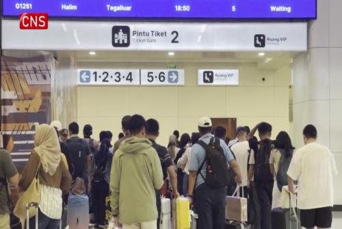 Passenger trips on Jakarta-Bandung high-speed railway hit 2 mln