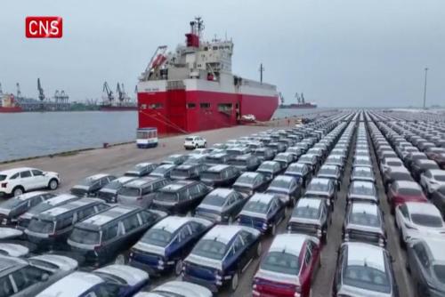 Yantai Port sees burgeoning auto exports