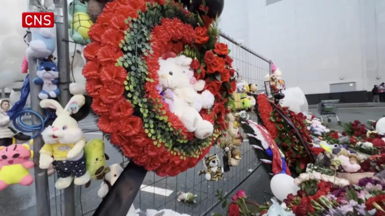 Russia mourns victims of Moscow concert hall terrorist attack
