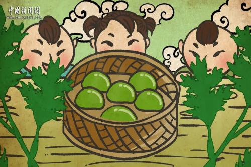 Culture Fact: Take a bite of qingtuan and taste the flavor of spring 